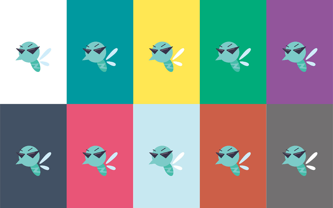 各類背景吉祥物設計