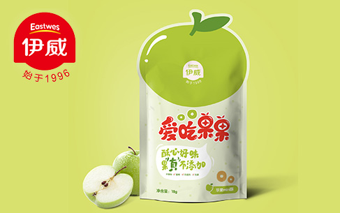 伊威愛吃果果食品包裝設計