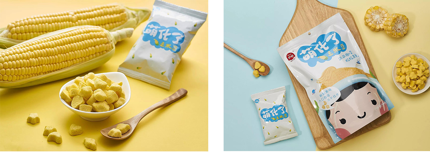 嬰幼兒玉米豆小袋包裝
